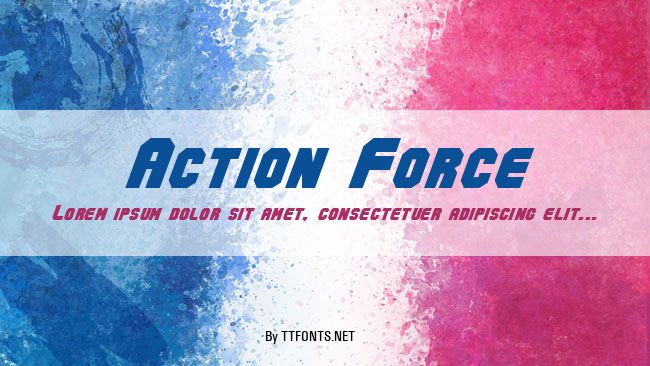 Action Force example